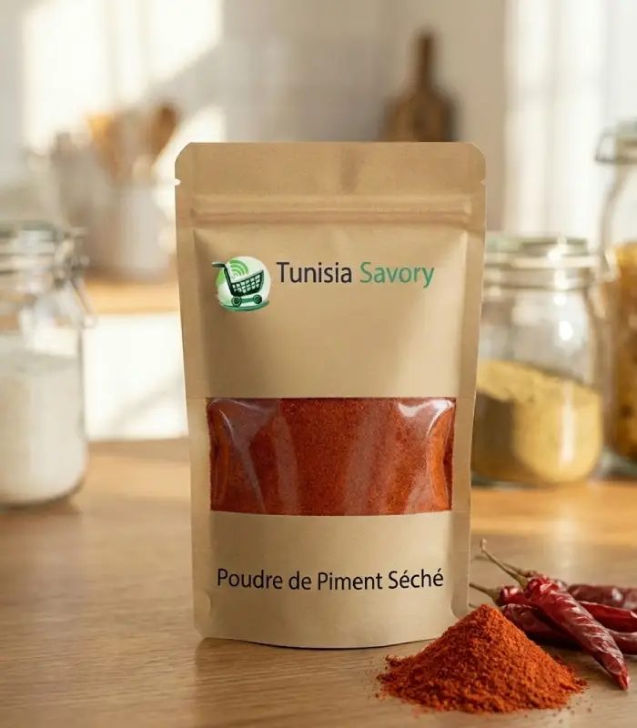 Piment séché en poudre (200 g)