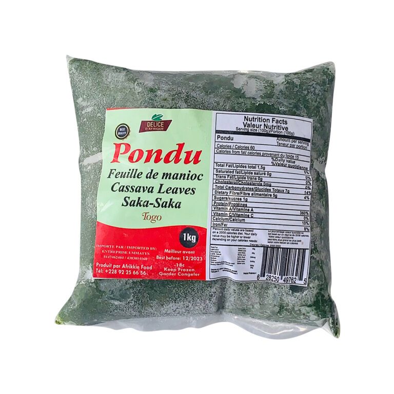 Feuilles de manioc surgelées (500 g)