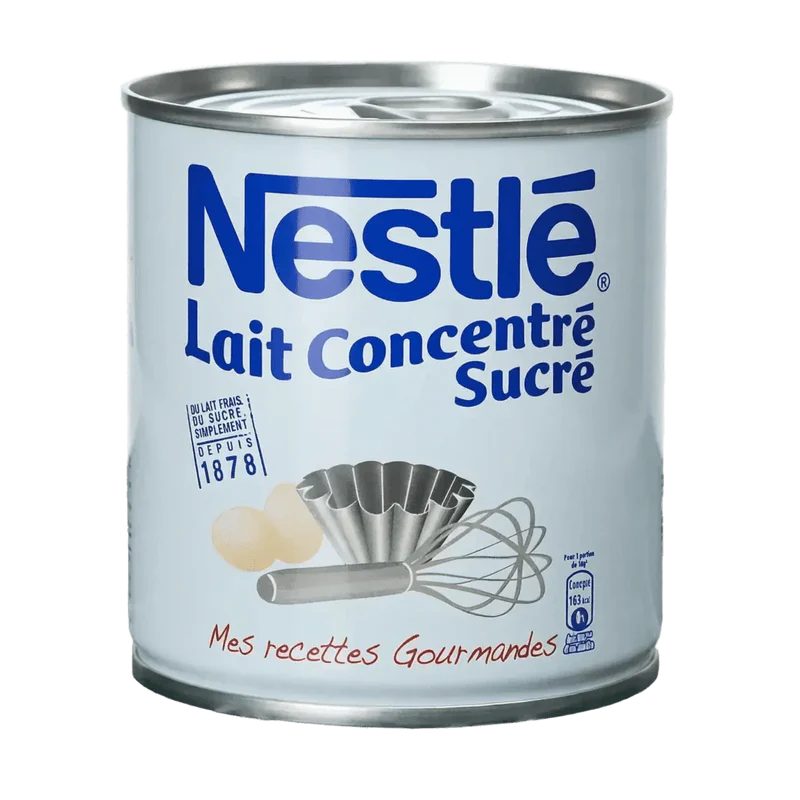 Lait concentré sucré (boîte)